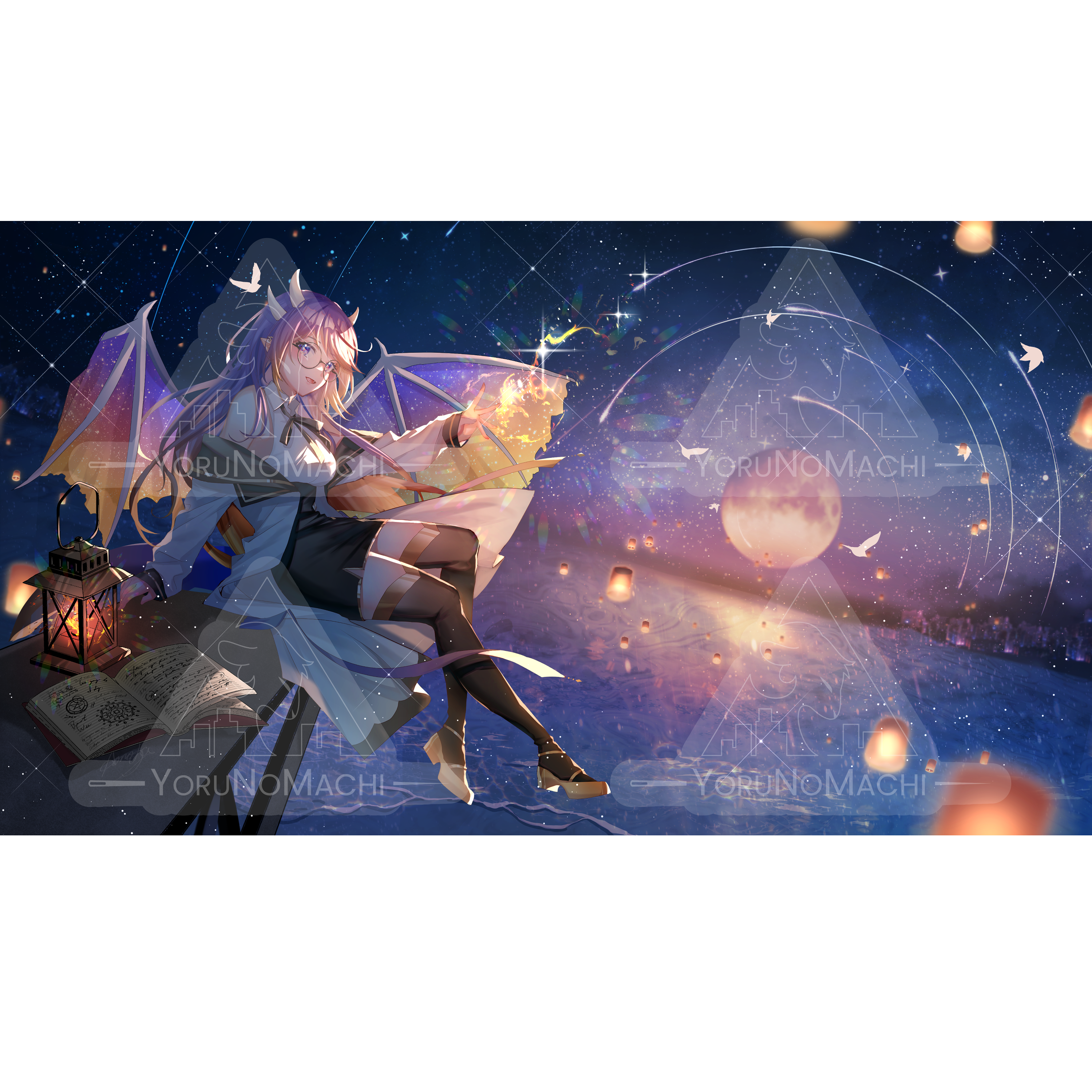 Akari Galaxy Print